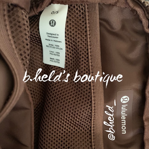 lululemon Everywhere Belt Bag in Java Brown with Dark Grey Zipper (1L) New NWT - Picture 14 of 15